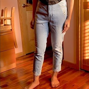 【8S/8C】Express Ankle Legging Mom jeans